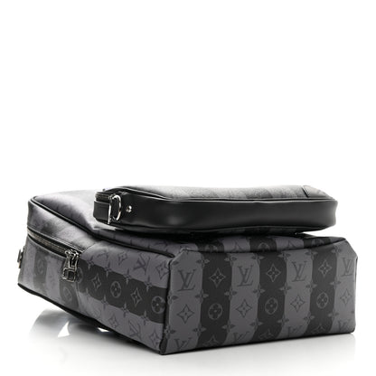 Louis Vuitton X NIGO Monogram Eclipse Stripes LV Heart Modular Utilitary Backpack 5 of 15