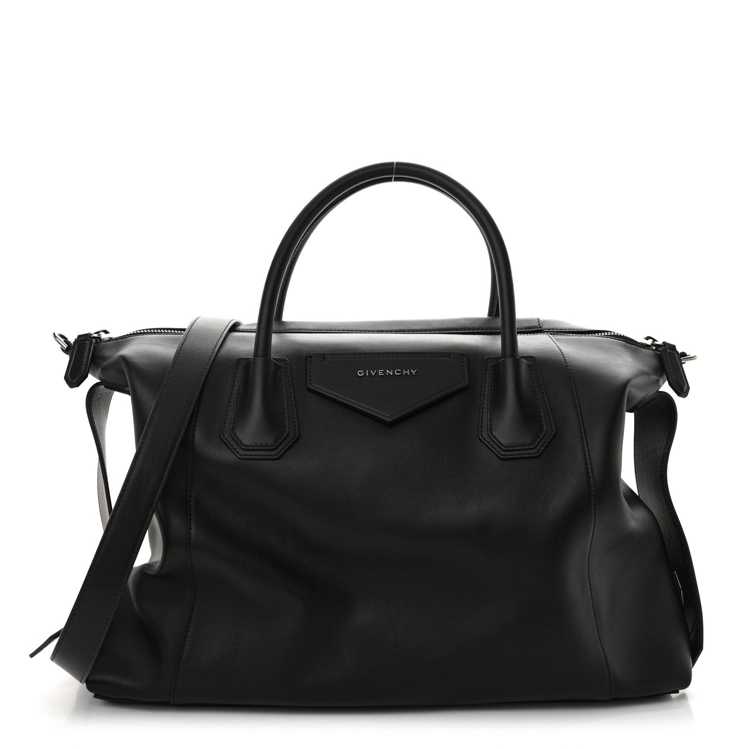 Givenchy Smooth Calfskin Medium Soft Antigona Black 1 of 9