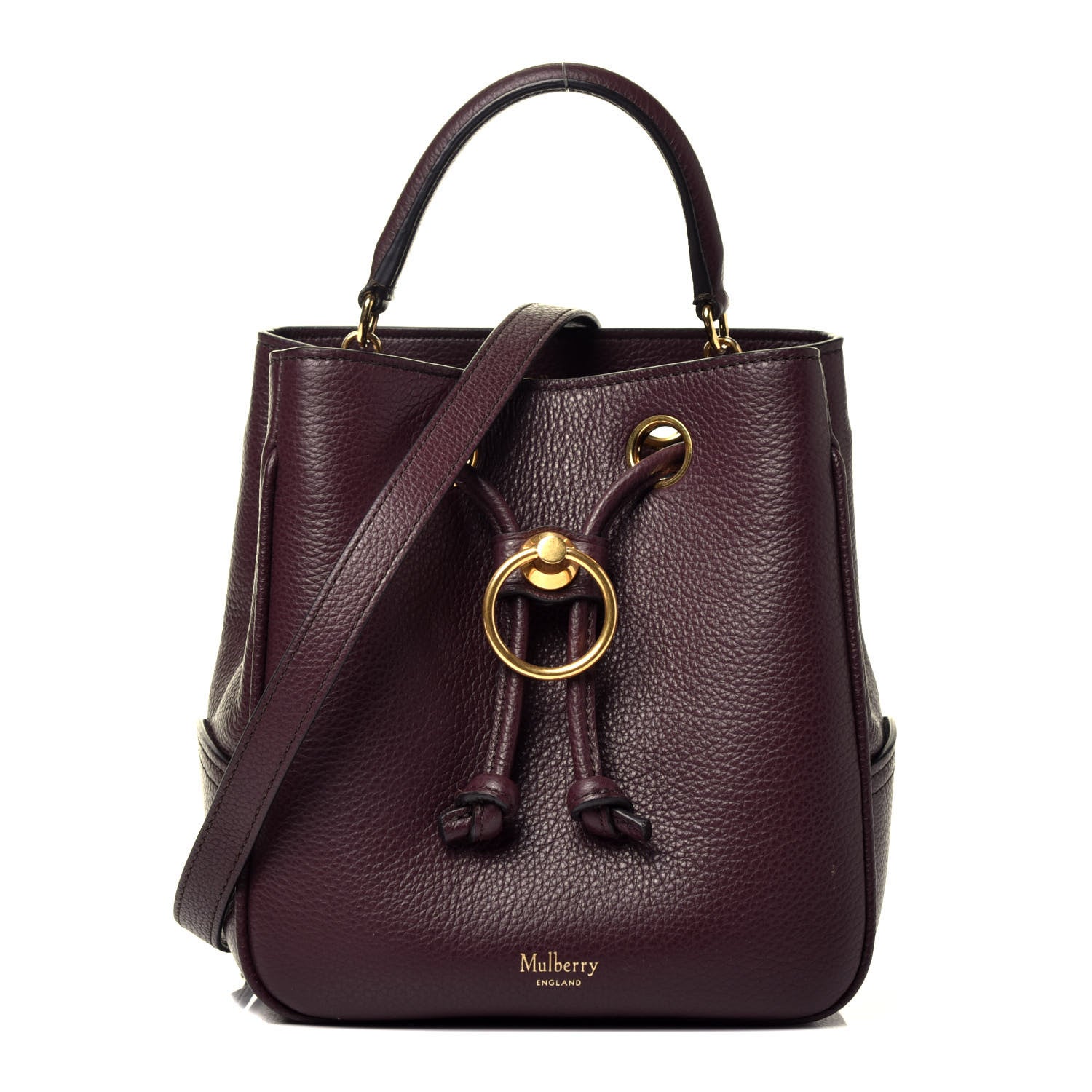 Mulberry Small Classic Grain Small Hampstead Oxblood 1 of 11