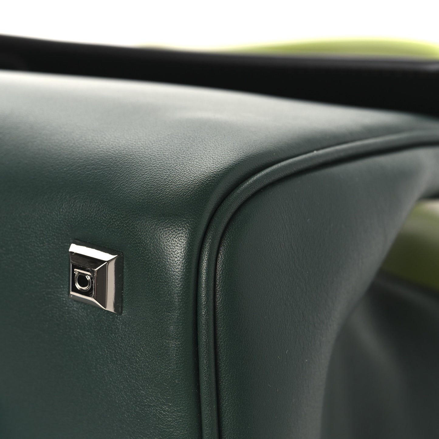 Calfskin The Studio Bag Pine Absinthe