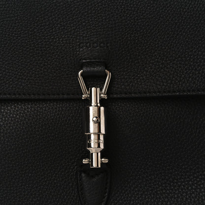 Gucci Soft Calfskin Small Jackie Shoulder Bag Black 7 of 9