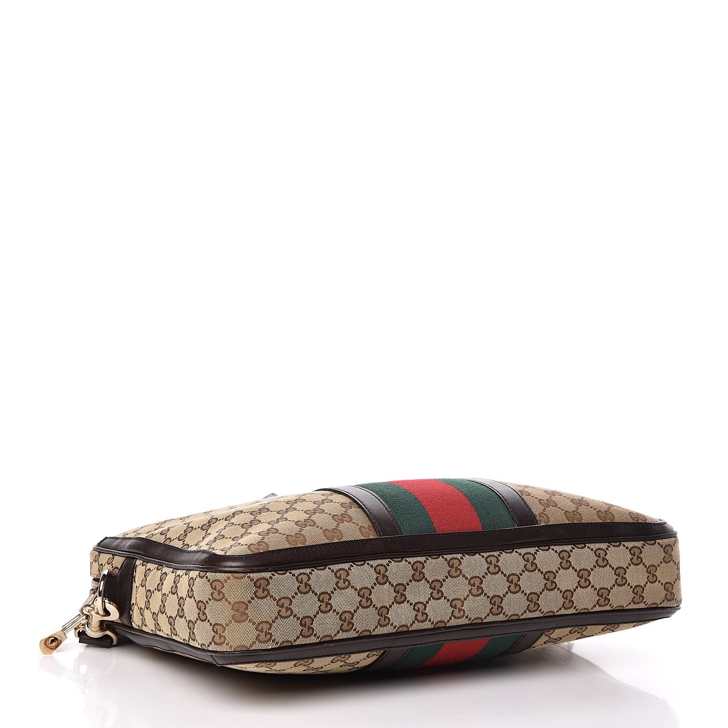 Gucci Monogram Web Briefcase Dark Brown 4 of 13