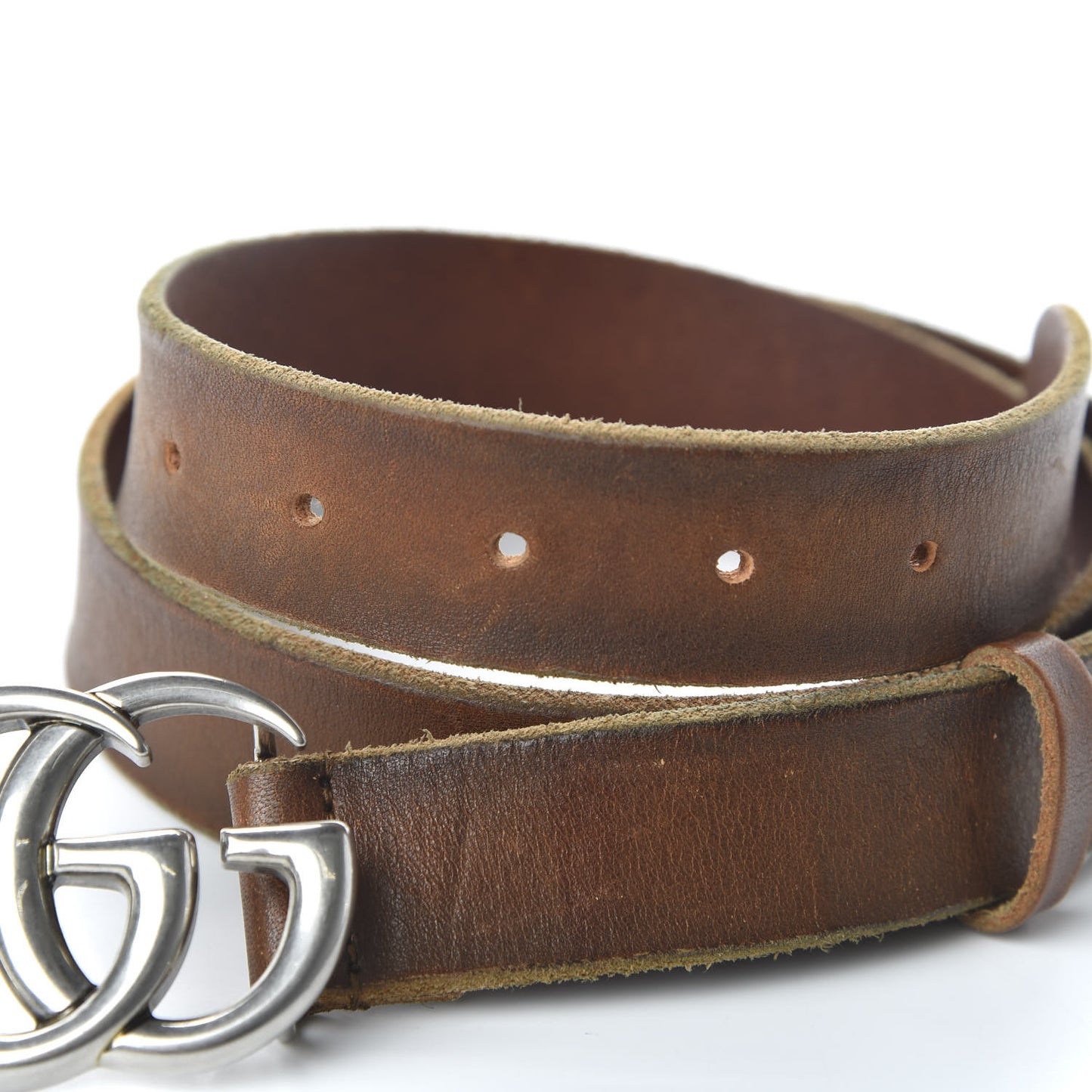 Cuoio Toscano Nickel Double Double G 30mm Belt 90 36 Cuir