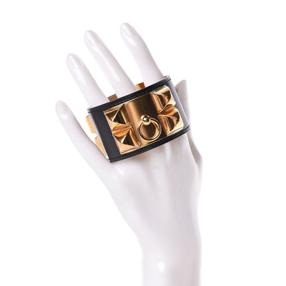 Hermes Box Collier de Chien CDC Bracelet S Black 2 of 6