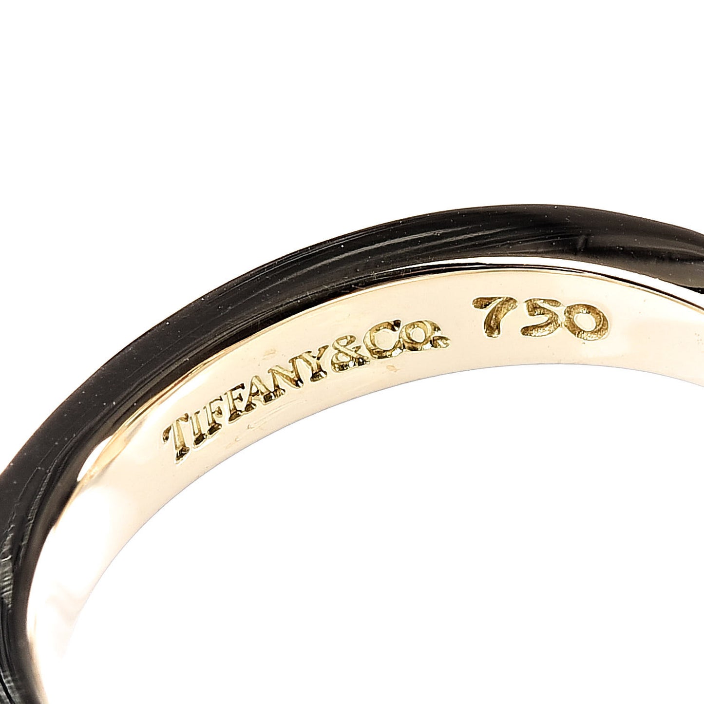 18K Yellow Gold Paloma Picasso Loving Heart Ring 48 4.5