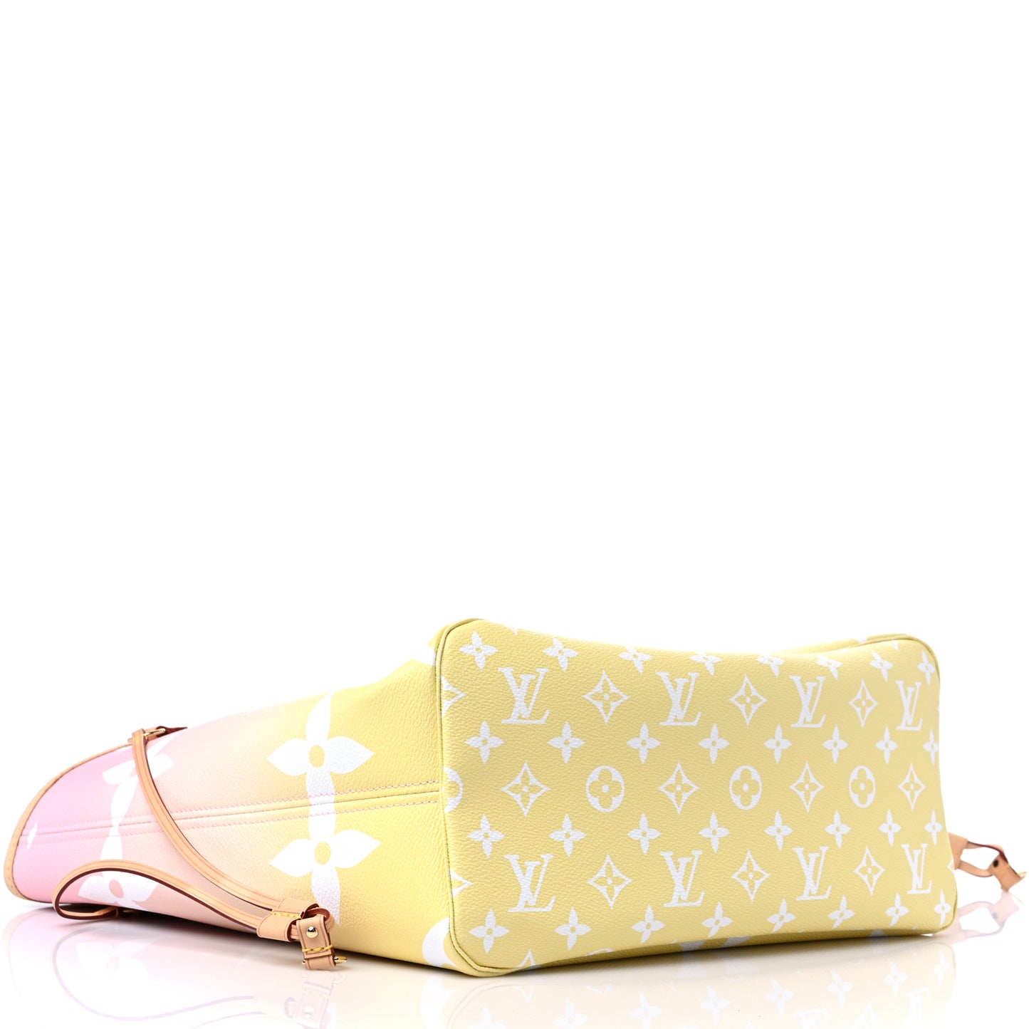 Monogram Giant By The Pool Neverfull MM Light Pink