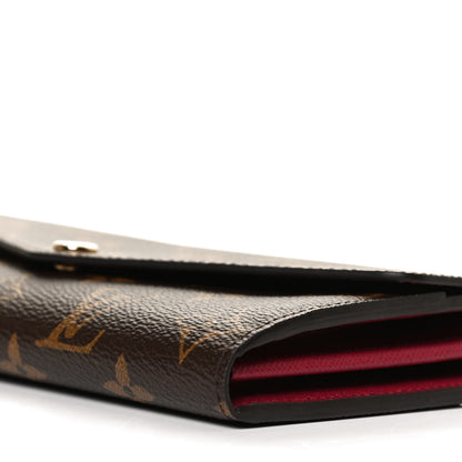 Louis Vuitton Monogram Sarah Wallet NM Fuchsia 8 of 11