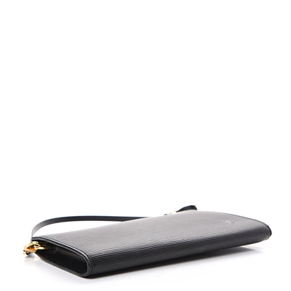 Louis Vuitton Epi Pochette Accessories 24 Black 3 of 11