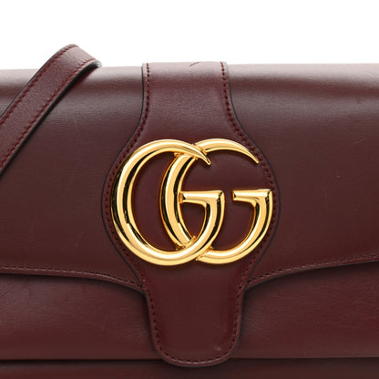 Gucci Vitello Palmellato Lux Small Arli Flap Shoulder Bag Vintage Bordeaux 8 of 12