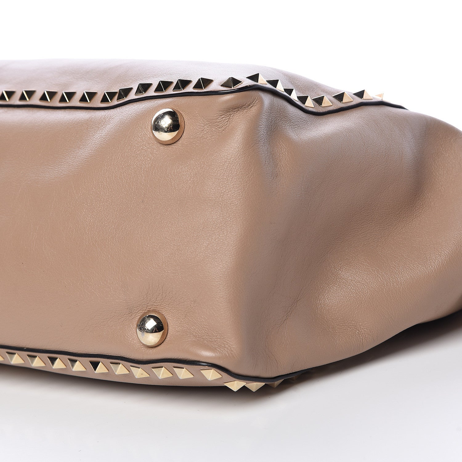 Valentino Garavani Vitello Medium Rockstud Tote Alpaca 12 of 13