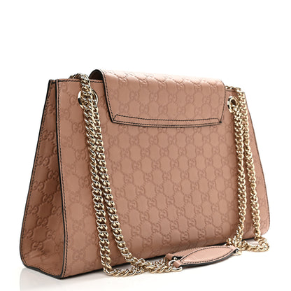 Gucci Guccissima Large Emily Chain Shoulder Bag Camelia 5 of 25