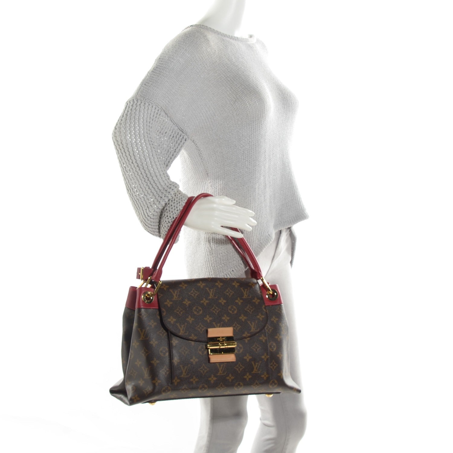 Louis Vuitton Monogram Olympe Rouge 2 of 7