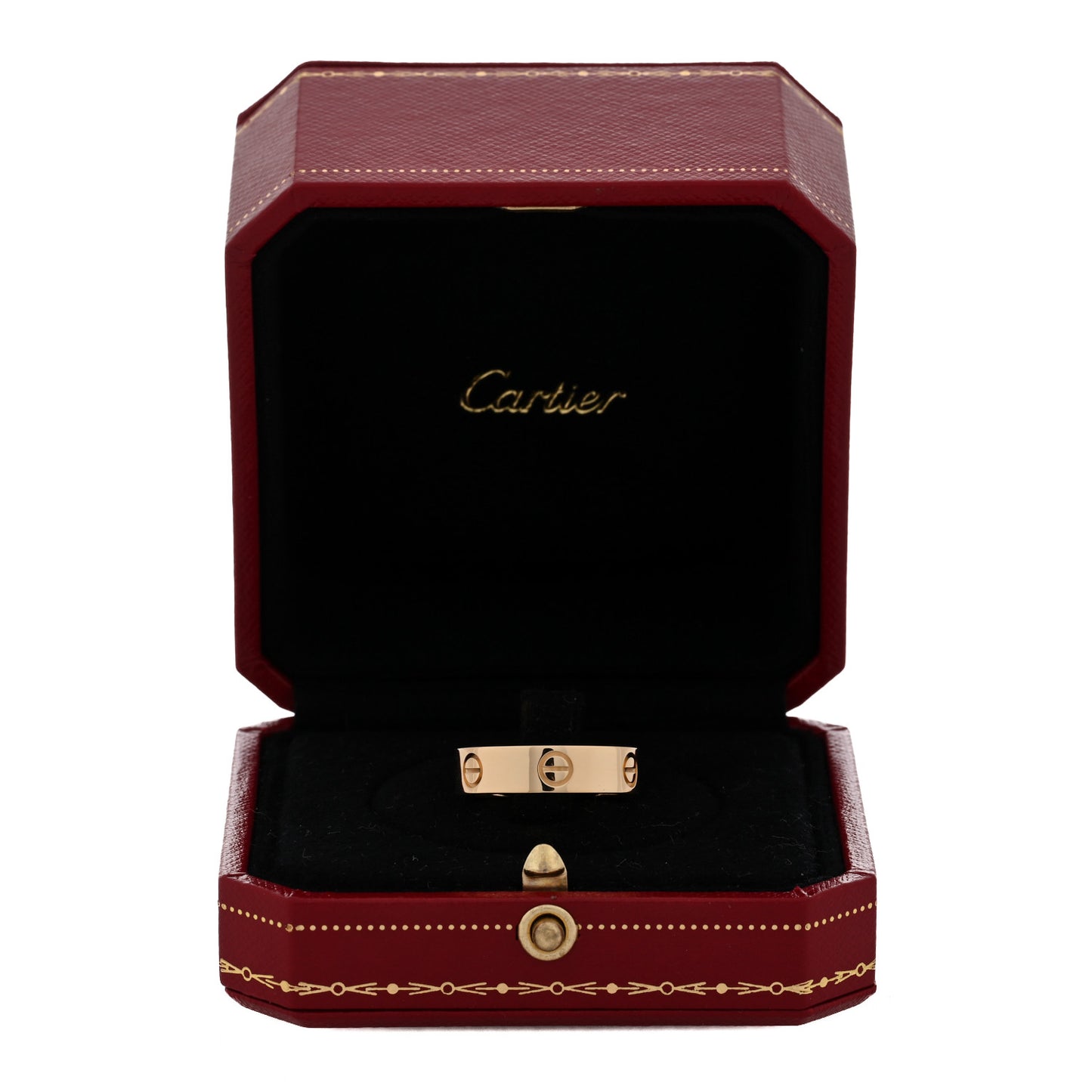18K Yellow Gold 5.5mm LOVE Ring 59 8.75