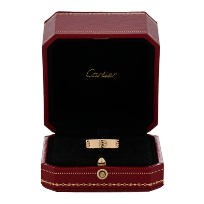 Cartier 18K Yellow Gold 5.5mm LOVE Ring 59 8.75 5 of 5