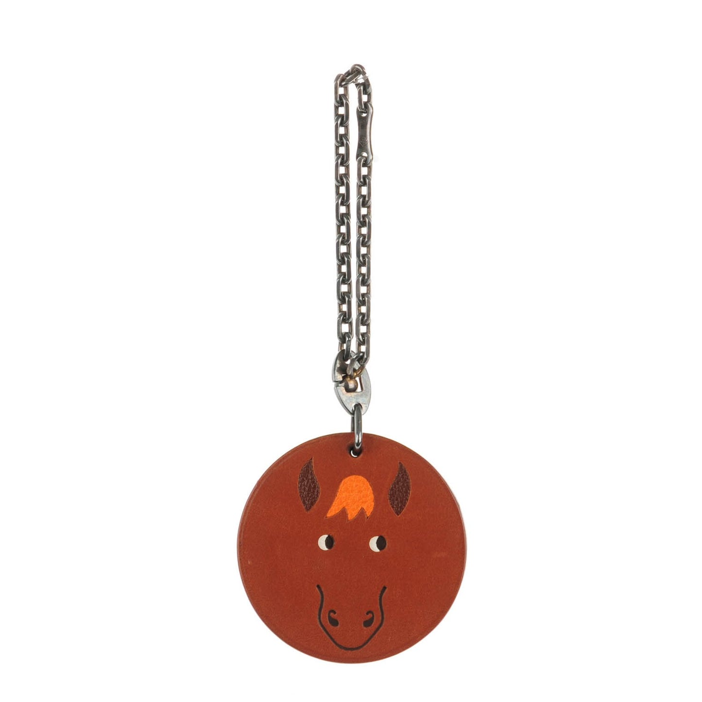 Barenia Horse Bag Charm Fauve
