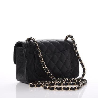 Chanel Caviar Quilted Mini Rectangular Flap Black 3 of 8
