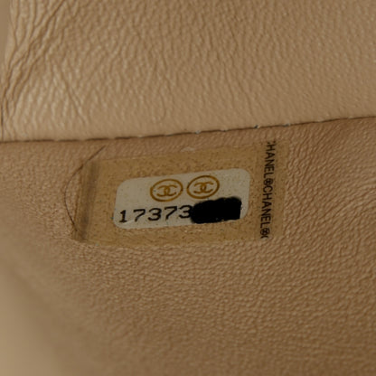 Chanel Caviar Quilted Medium Double Flap Beige Clair 14 of 16
