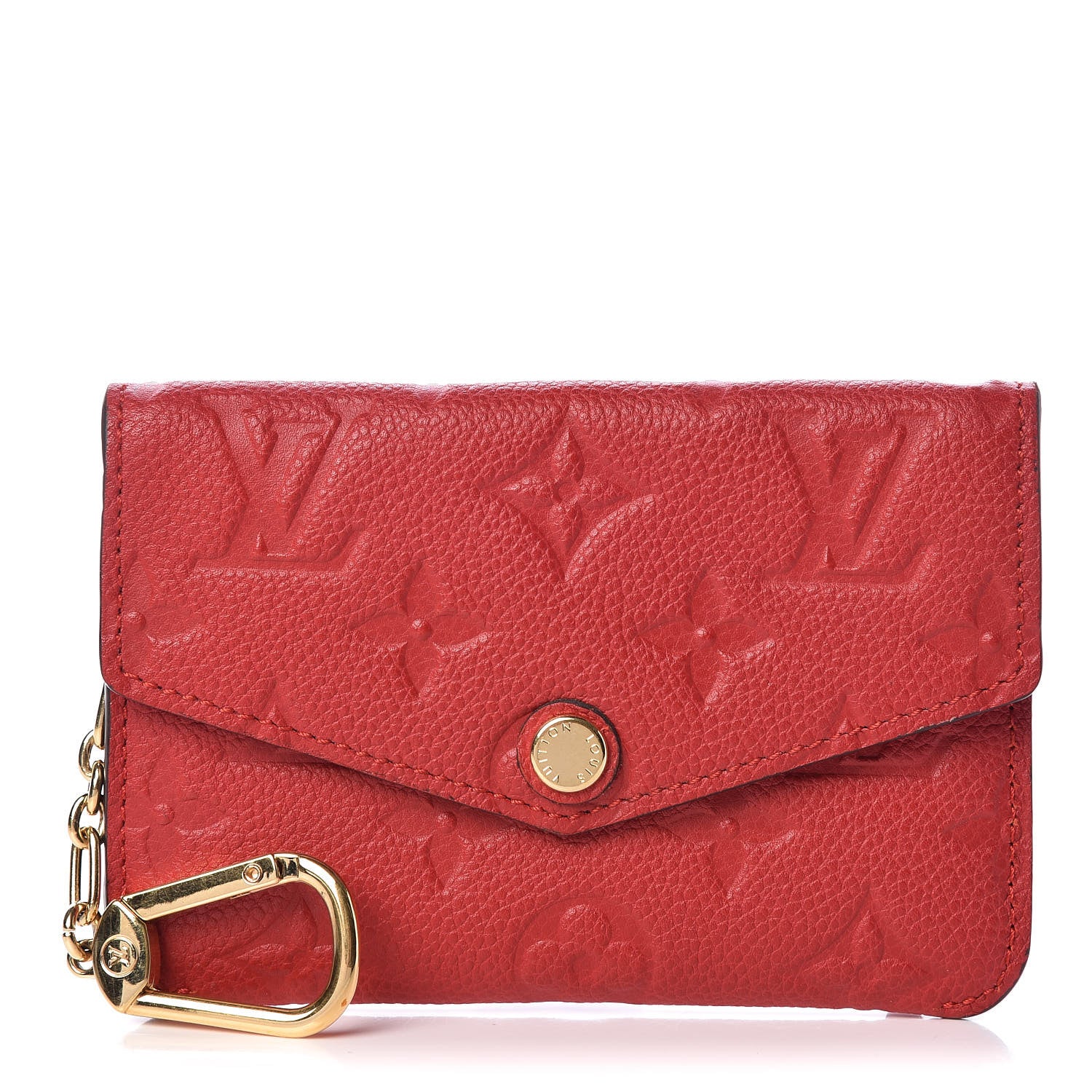 Louis Vuitton Empreinte Key Pouch Cherry 1 of 7