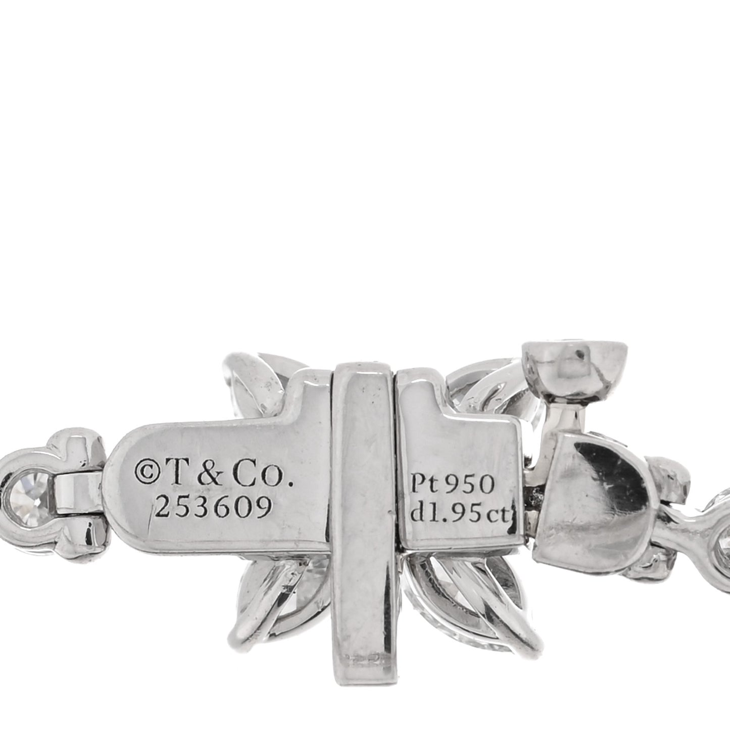 Platinum Diamond 1.95ctw Victoria Tennis Bracelet