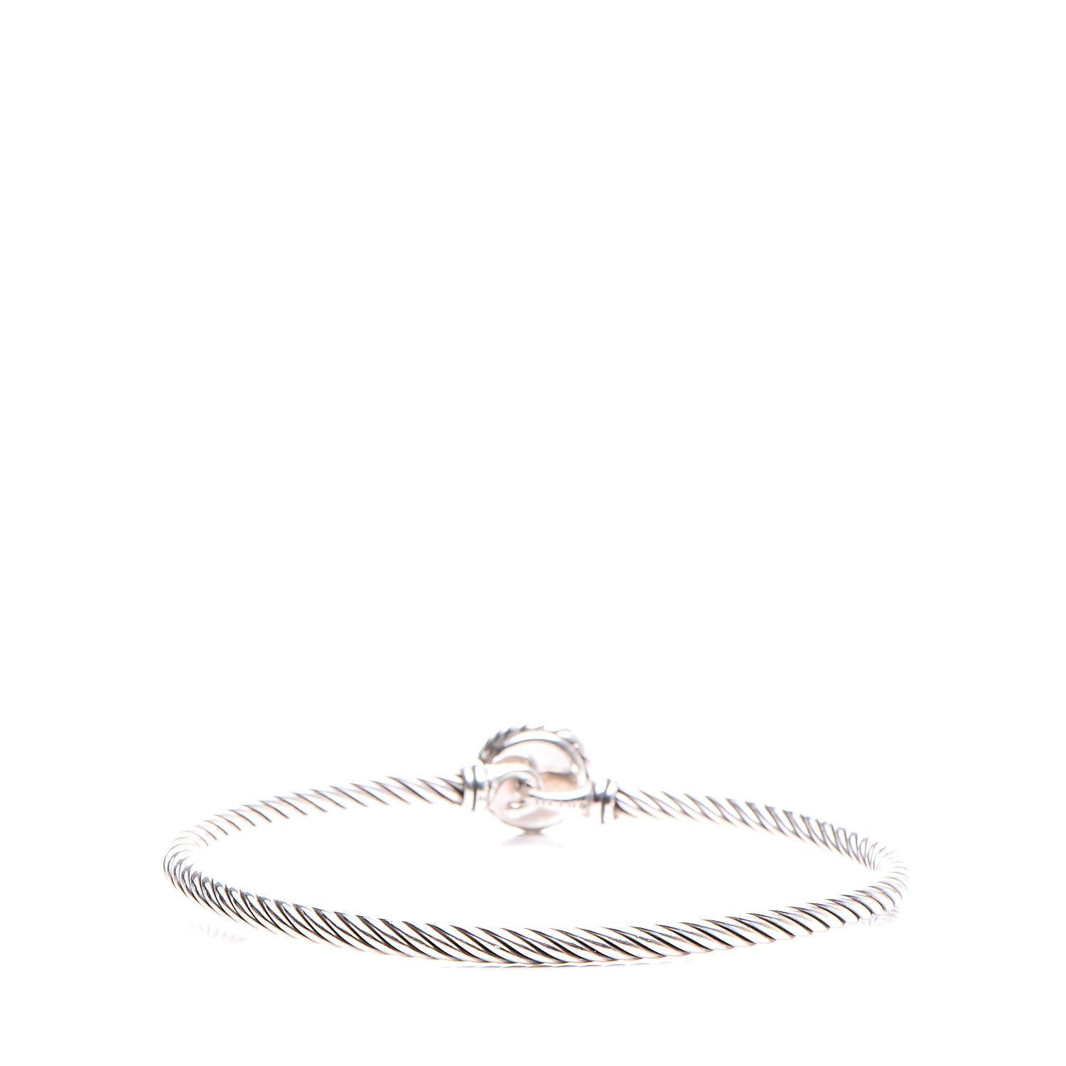 David Yurman Sterling Silver Turquoise 3mm Chatelaine Bracelet 3 of 7