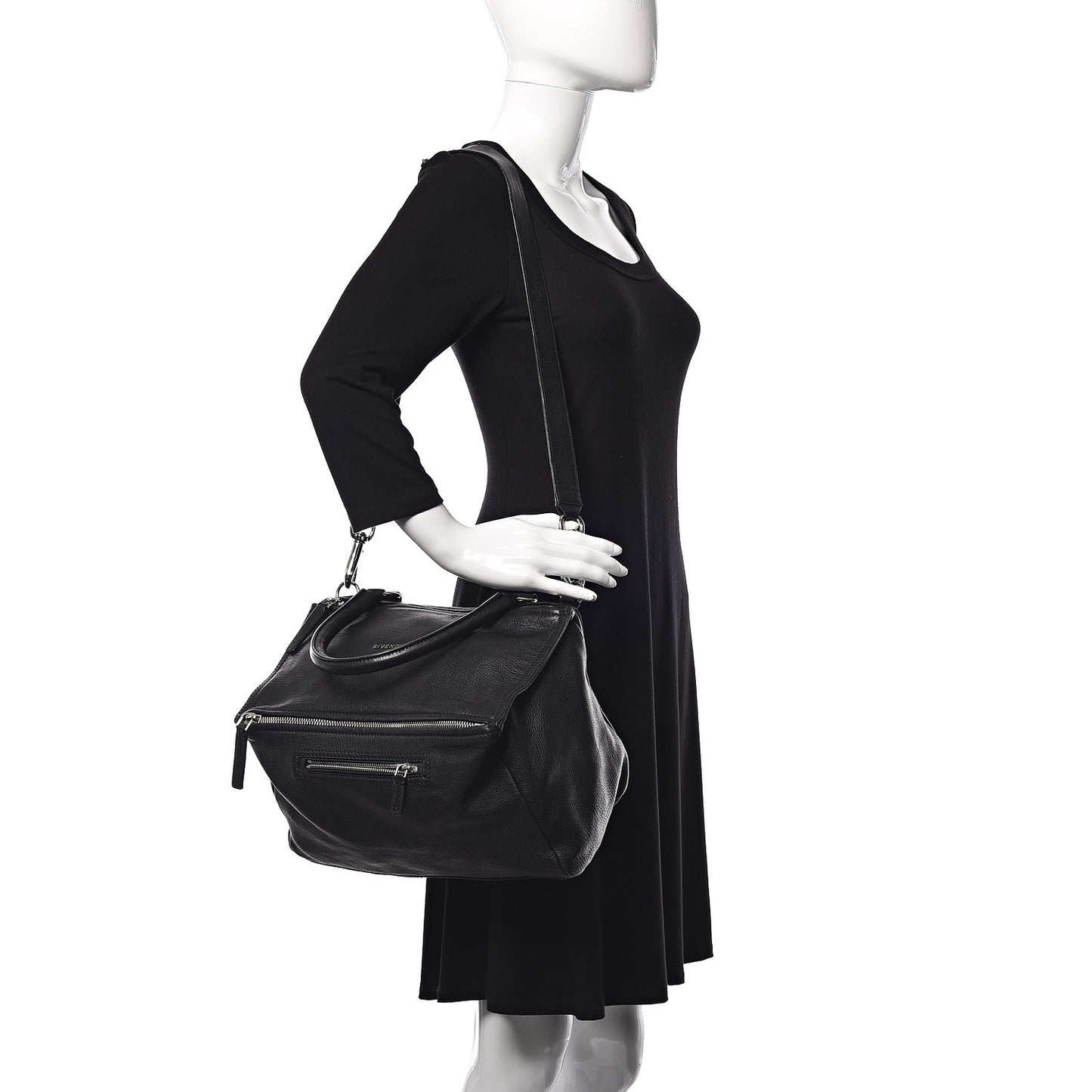 Sugar Goatskin Medium Pandora Black