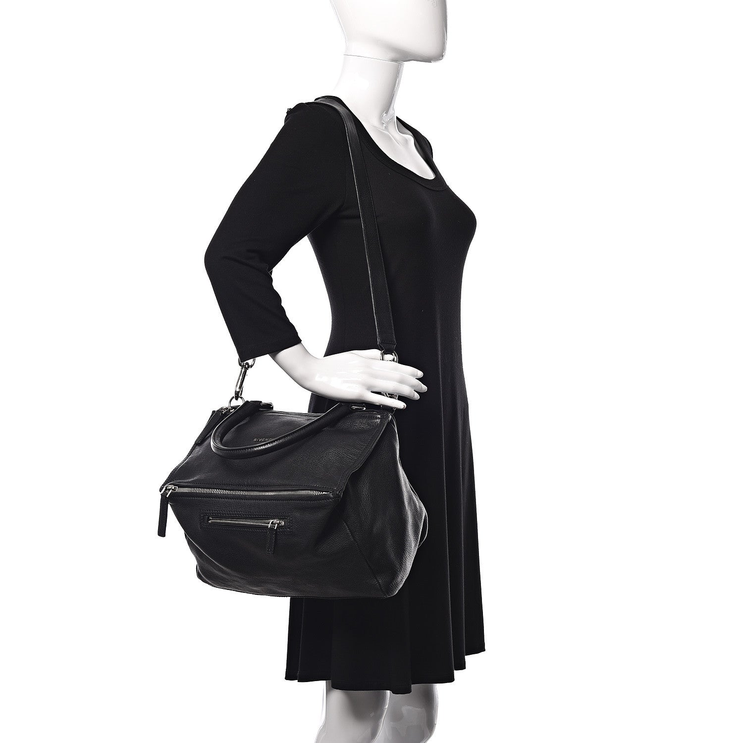 Givenchy Sugar Goatskin Medium Pandora Black 2 of 10