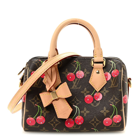 LV X TM Monogram Cerises Speedy Bandouliere 20