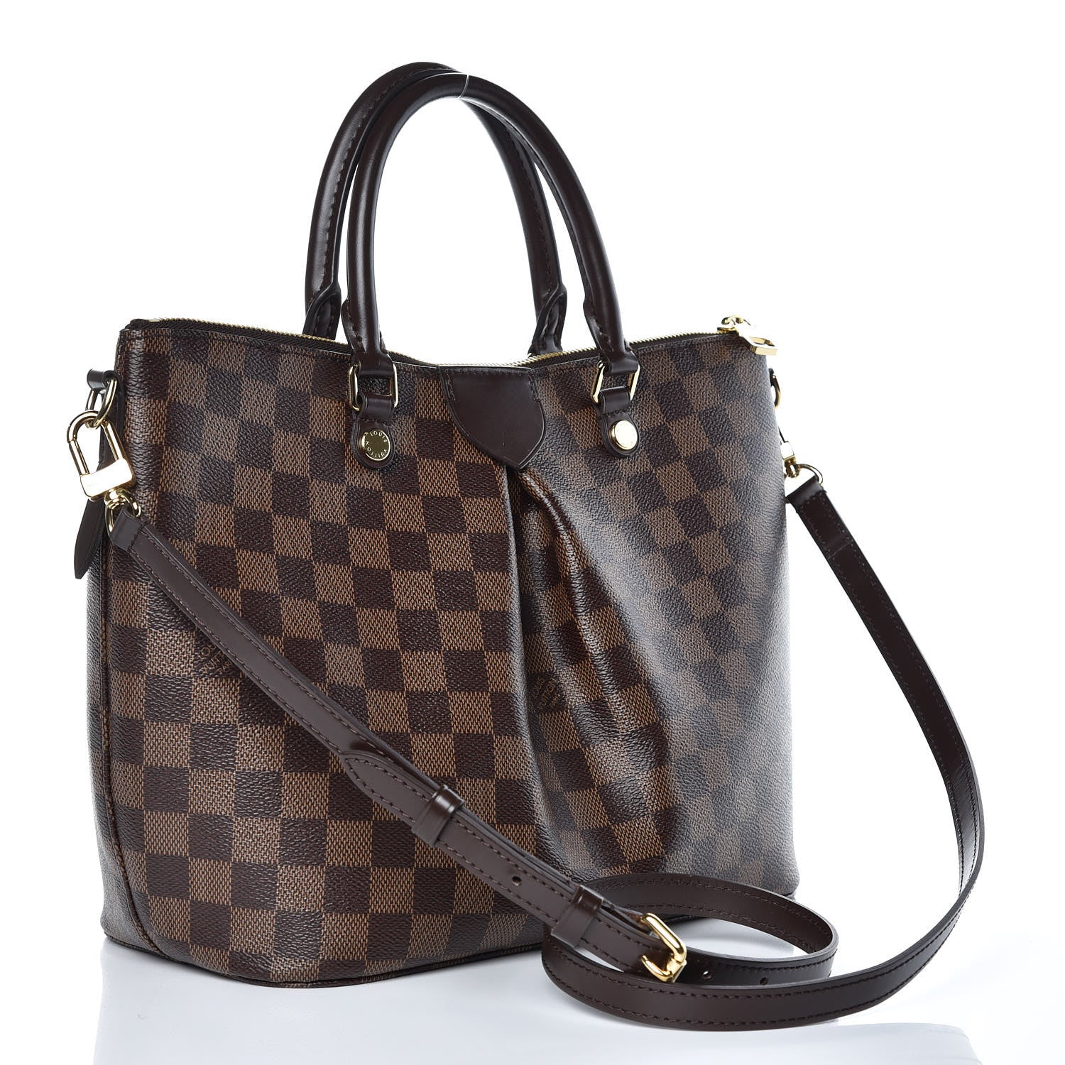 Louis Vuitton Damier Ebene Siena MM 3 of 10