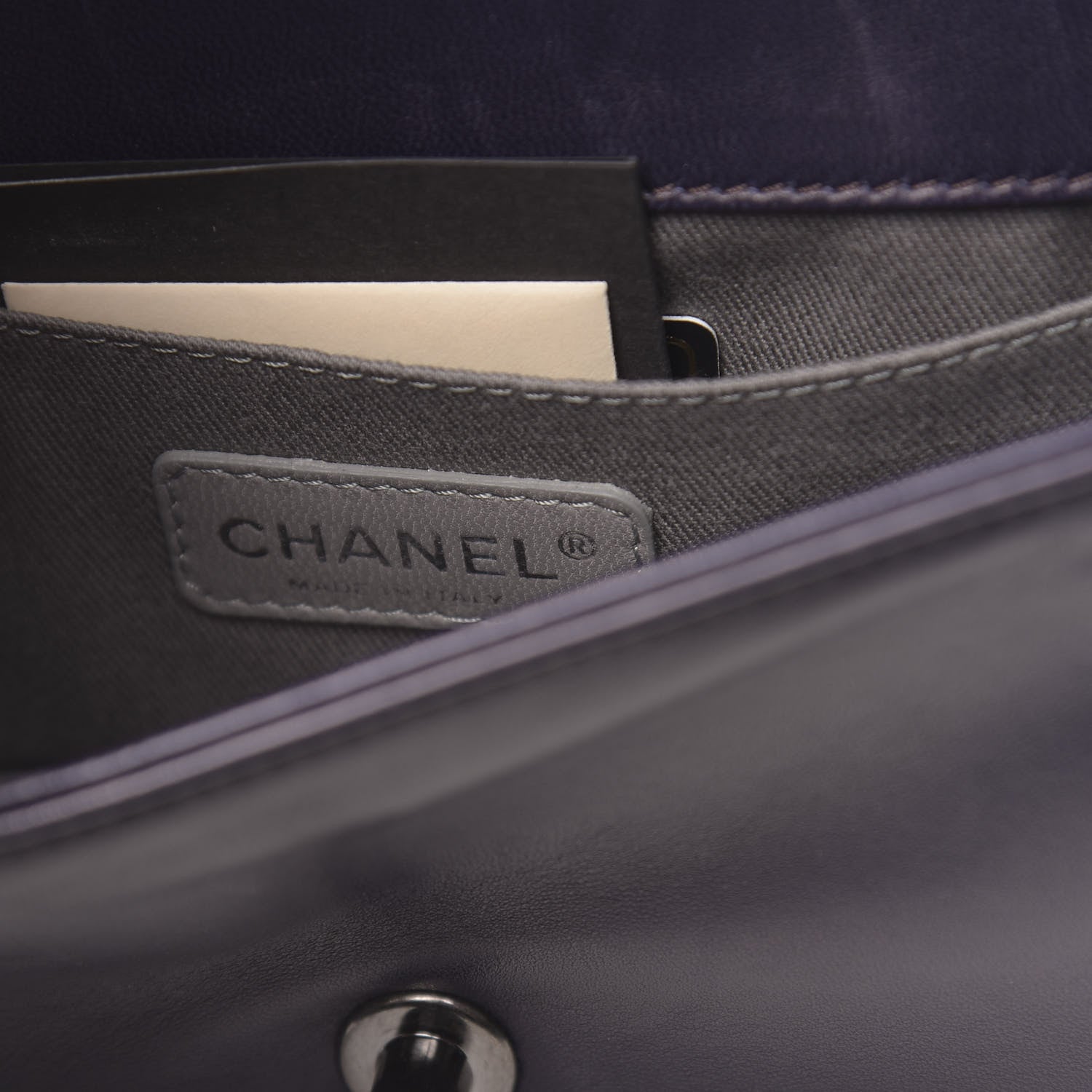 Chanel Velvet Quilted Small Boy Flap Purple 6 of 11