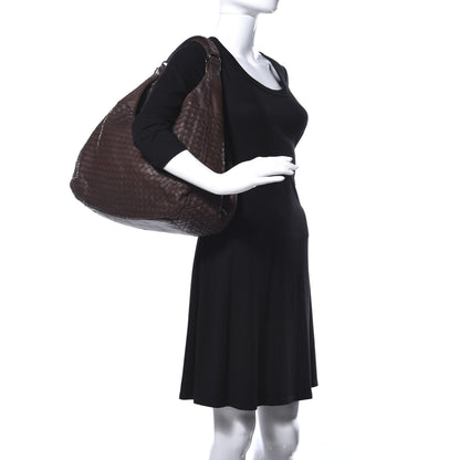 Bottega Veneta Nappa Intrecciato Large Campana Ebano 2 of 14