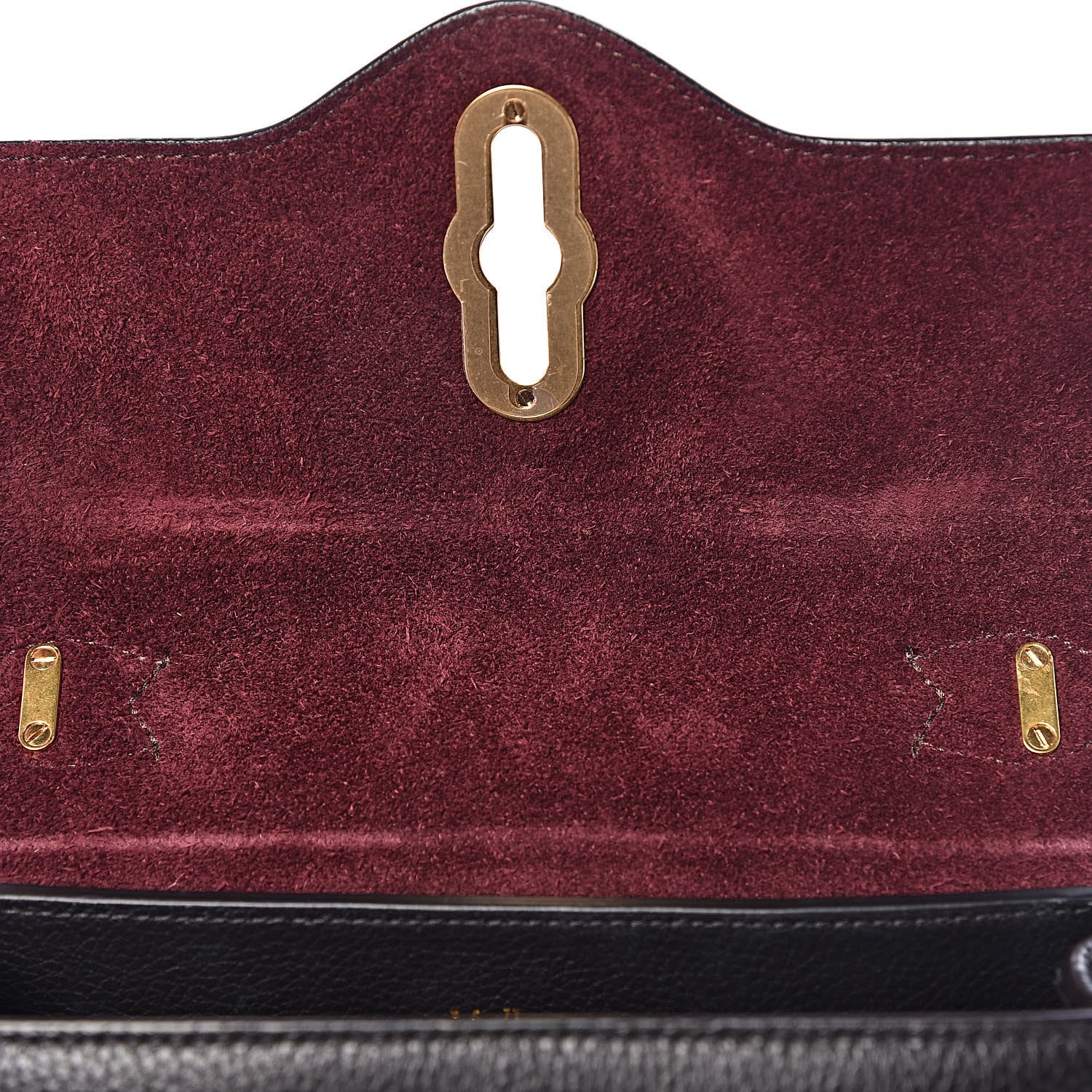 Mulberry Small Classic Grain Calfskin Mini Seaton Black 11 of 11