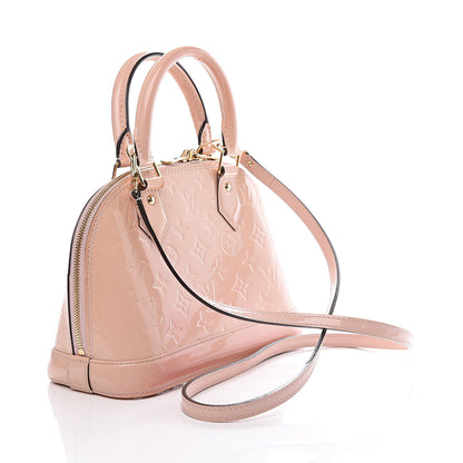 Louis Vuitton Vernis Alma BB Rose Ballerine 2 of 14