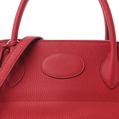 Hermes Taurillon Clemence Bolide 31 Rouge Garance 8 of 10