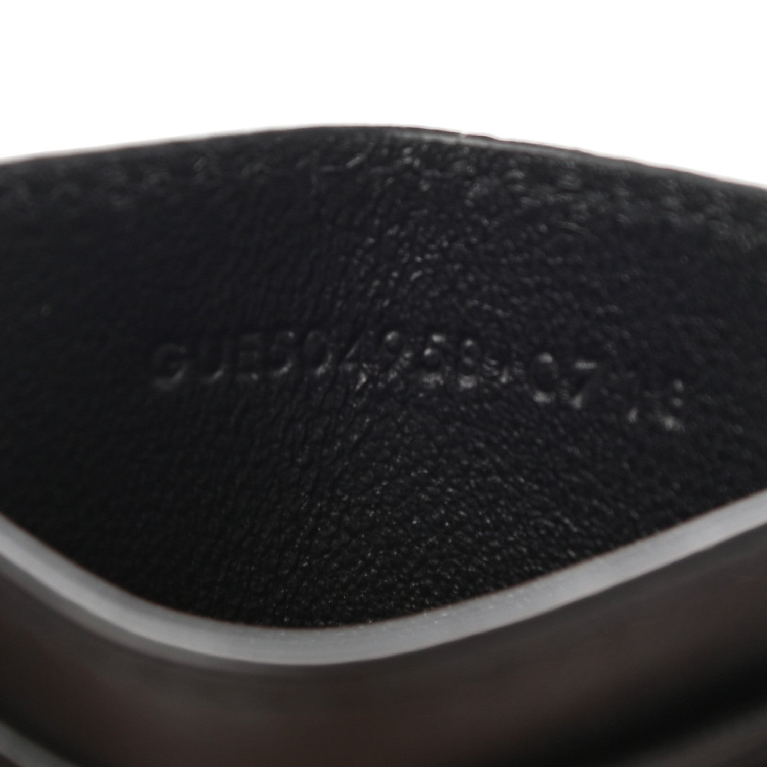 Saint Laurent Calfskin Y Quilted Monogram LouLou Credit Card Case Black 7 of 7