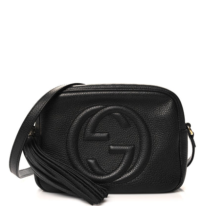 Gucci Pebbled Calfskin Small Soho Disco Bag Black 1 of 11