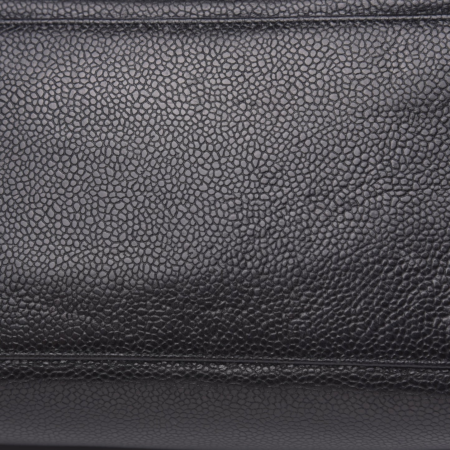 Caviar CC Shoulder Bag Black