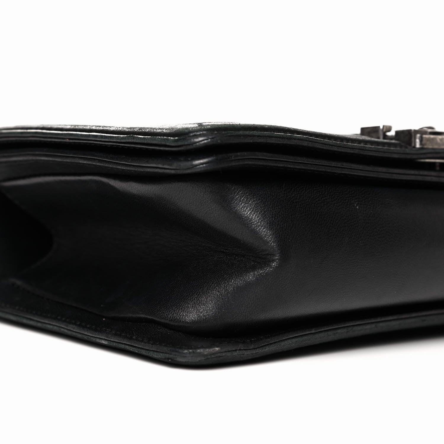 Chanel Lambskin Quilted Medium Boy Flap Black 6 of 8