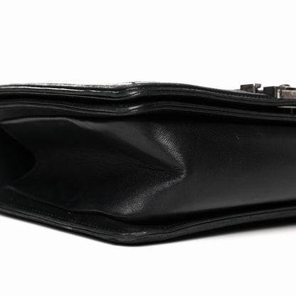 Chanel Lambskin Quilted Medium Boy Flap Black 6 of 8