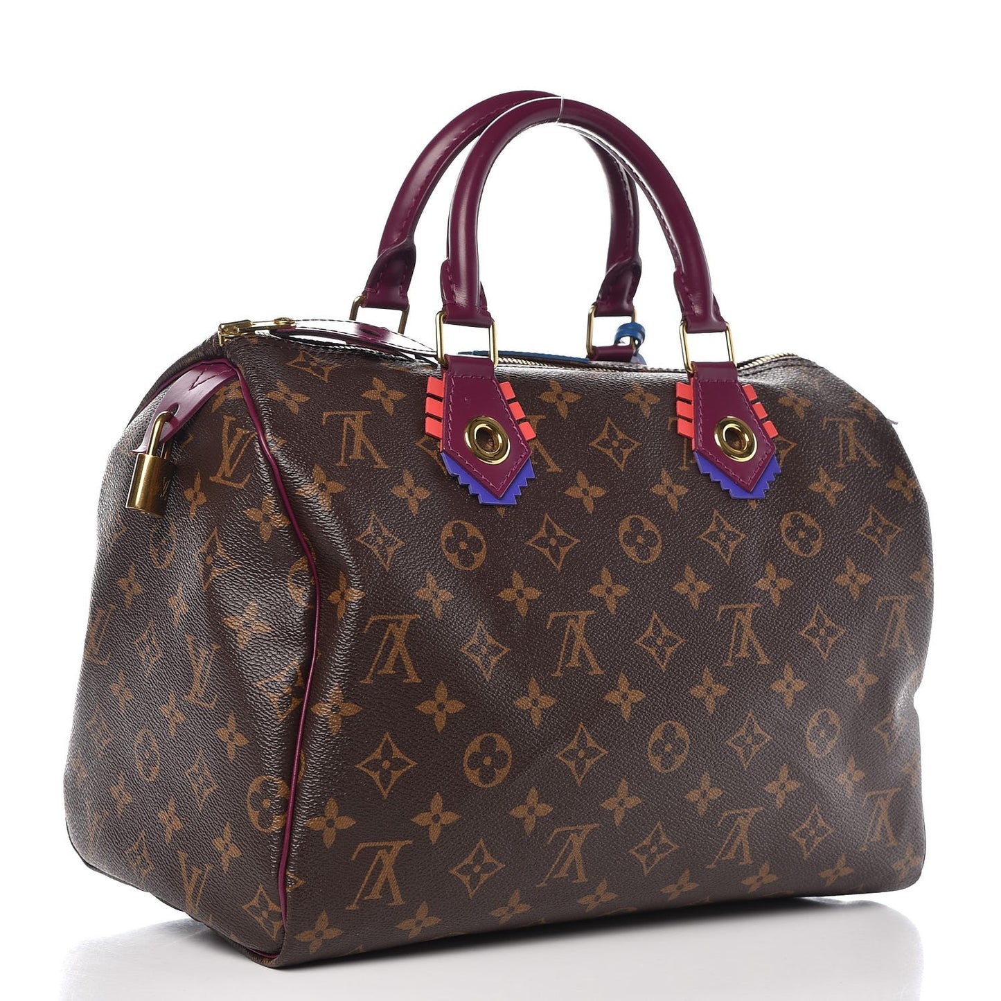 Monogram Totem Speedy 30 Magenta