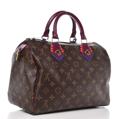 Louis Vuitton Monogram Totem Speedy 30 Magenta 3 of 8