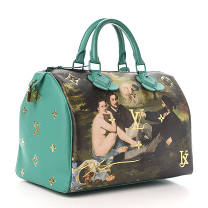 Louis Vuitton Masters Manet Speedy 30 3 of 10