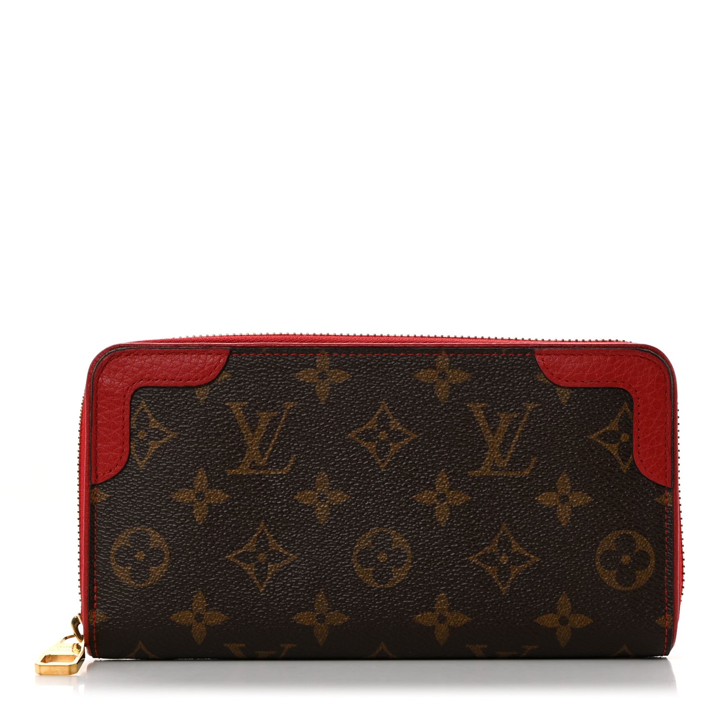Monogram Retiro Zippy Wallet Cherry