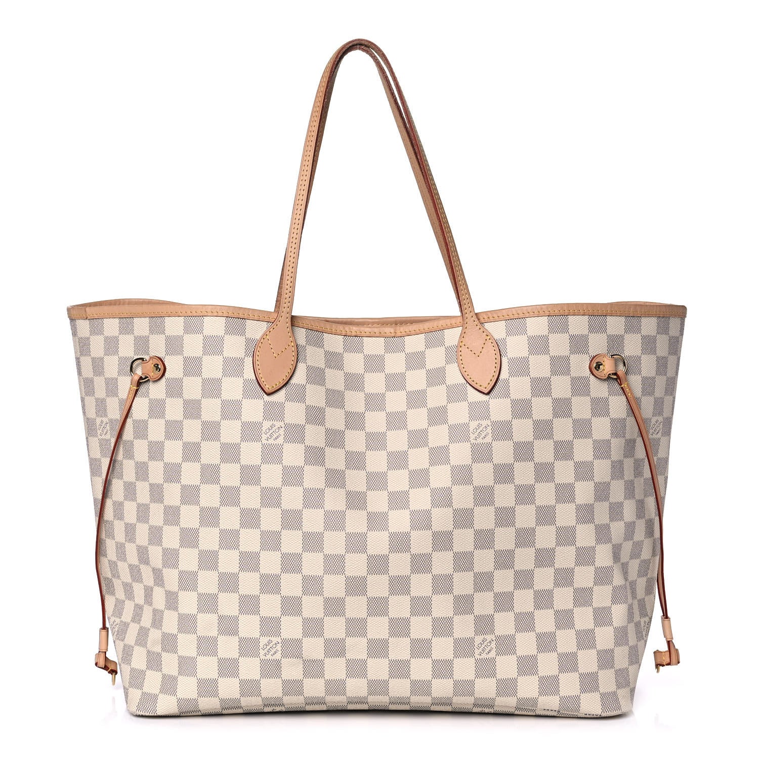 Louis Vuitton Damier Azur Neo Neverfull GM Rose Ballerine 1 of 13