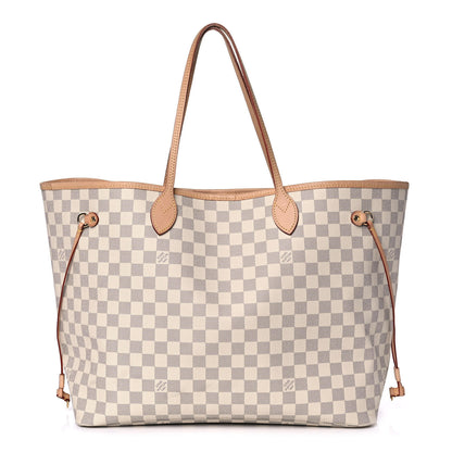 Louis Vuitton Damier Azur Neo Neverfull GM Rose Ballerine 1 of 13