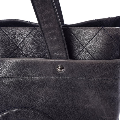 Chanel Caviar Executive Cerf Shopper Tote Navy 9 of 20