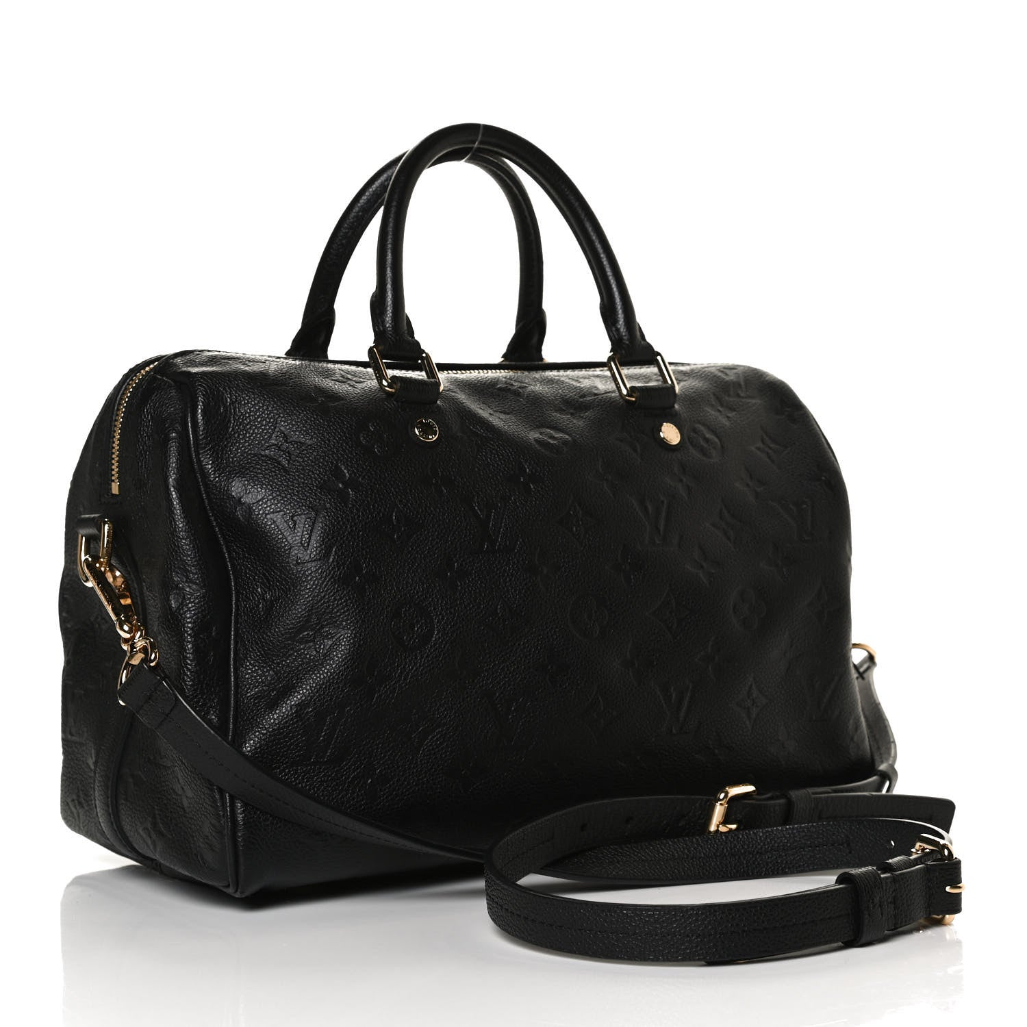 Louis Vuitton Empreinte Speedy Bandouliere 30 Black 3 of 15