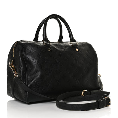 Louis Vuitton Empreinte Speedy Bandouliere 30 Black 3 of 15