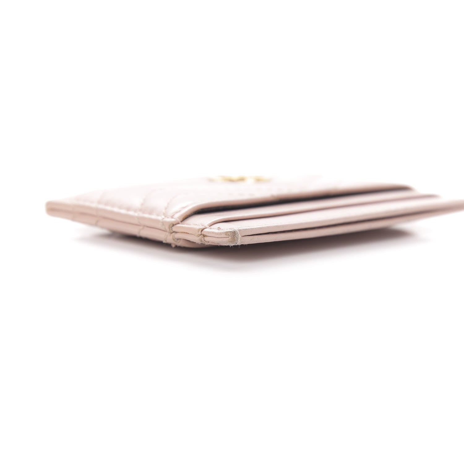 Gucci Calfskin Matelasse GG Marmont Card Holder Perfect Pink 9 of 11