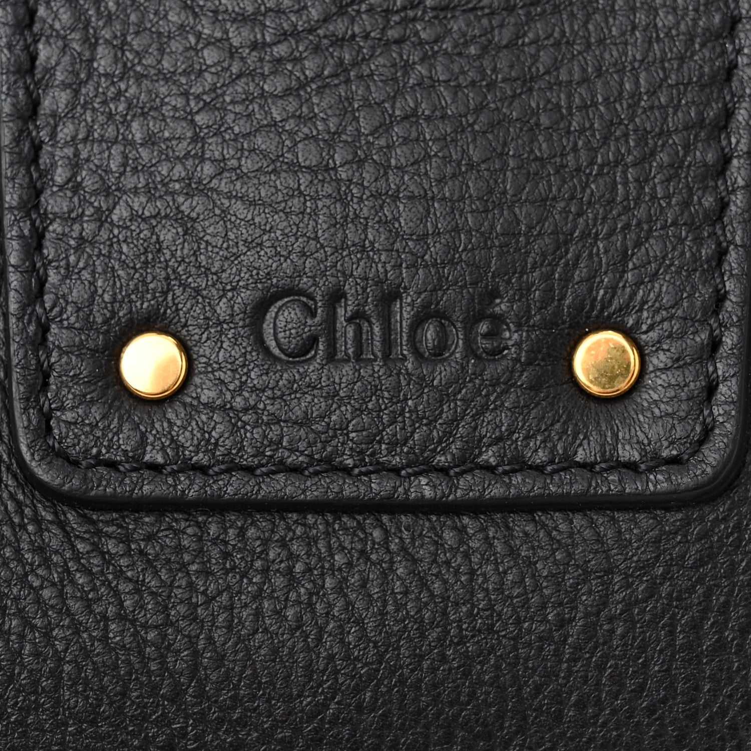 Chloe Smooth Calfskin Medium Vick Tote Full Blue 10 of 14