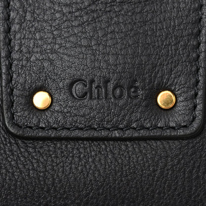 Chloe Smooth Calfskin Medium Vick Tote Full Blue 10 of 14